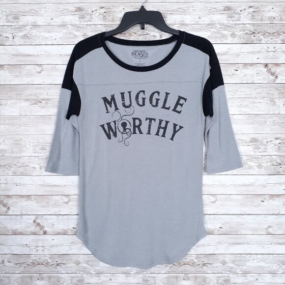 Fantastic Beasts Womens Shirt M Muggle Worthy 141 - Picture 1 of 3
